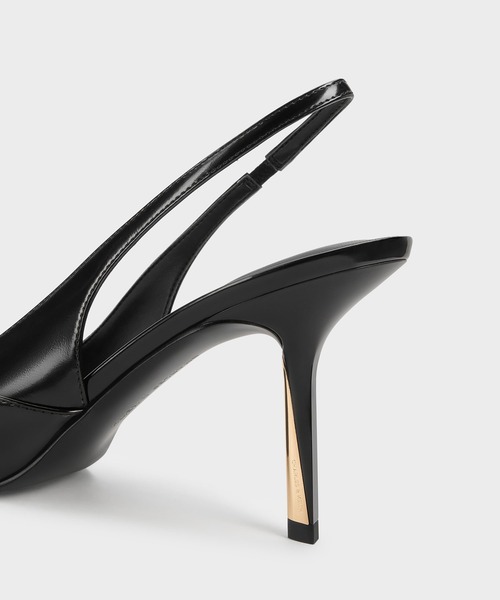 「CHARLES & KEITH」 パンプス 22cm ブラック系その他7 レディース_画像9