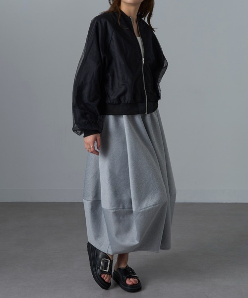 「MOHI」 フラットサンダル 37 ブラック レディース_画像4