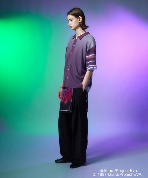 セーター ニット 「新世紀エヴァンゲリオン×HARE」A.T.フィールドニットシャツ(HARE) メンズ レディース | HARE | 05