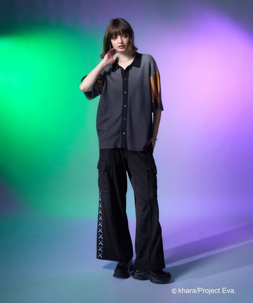 セーター ニット 「新世紀エヴァンゲリオン×HARE」A.T.フィールドニットシャツ(HARE) メンズ レディース | HARE | 10