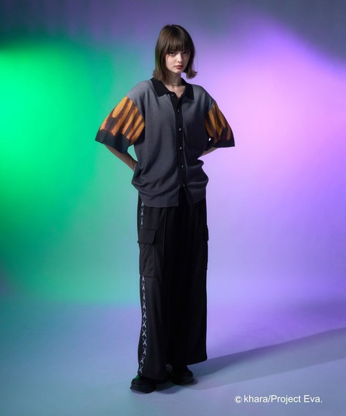 セーター ニット 「新世紀エヴァンゲリオン×HARE」A.T.フィールドニットシャツ(HARE) メンズ レディース | HARE | 11