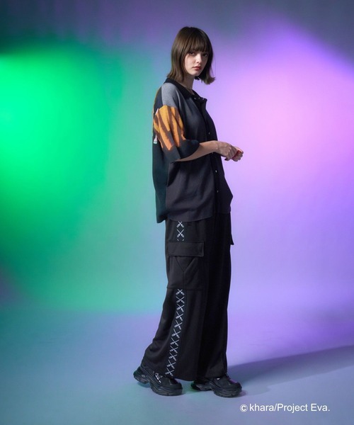 セーター ニット 「新世紀エヴァンゲリオン×HARE」A.T.フィールドニットシャツ(HARE) メンズ レディース | HARE | 12