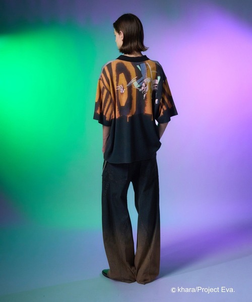 セーター ニット 「新世紀エヴァンゲリオン×HARE」A.T.フィールドニットシャツ(HARE) メンズ レディース | HARE | 19