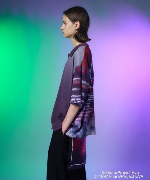 セーター ニット 「新世紀エヴァンゲリオン×HARE」A.T.フィールドニットシャツ(HARE) メンズ レディース | HARE | 22