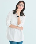 tシャツ コットンサイドスリットロンT レディースの詳細画像5
