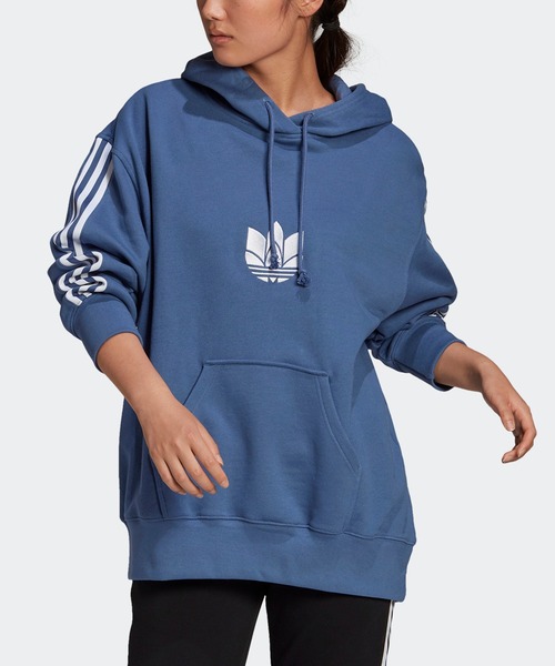 パーカー アディカラー 3d トレフォイル オーバーサイズパーカー Os Hoodie アディダスオリジナルス Zozotown Paypayモール店 通販 Paypayモール