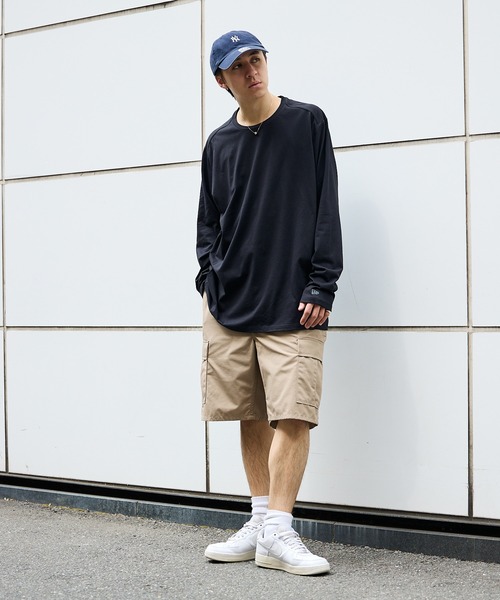 NEW ERA ニューエラ M 長袖Tシャツ レギュラーフィット t-archive-logo-14324685-s-new-