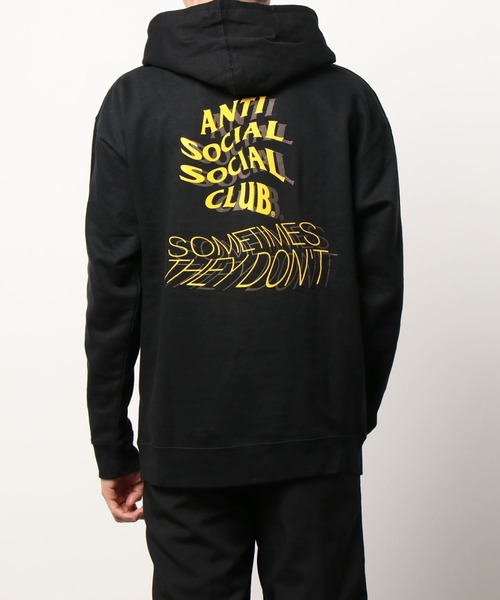 完成品配送 パーカー メンズファッション Antisocialsocialclub アンチソーシャルソーシャルクラブ Someti They Dont Hoodie パーファッション Balck トップス Hoodie パー Zozotown 店 通販 低価格で大人気の新品登場
