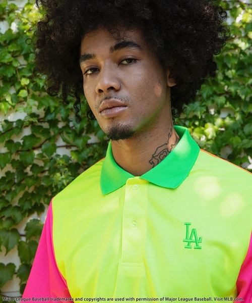 BACK TO THE FIELD ポロシャツ ポロ 「MLB/Los Angeles Dodgers