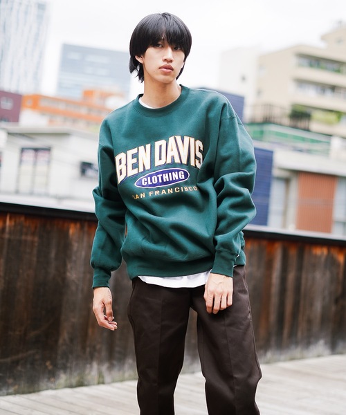 BEN DAVIS トレーナー スウェット 「BEN DAVIS/ベンデイビス