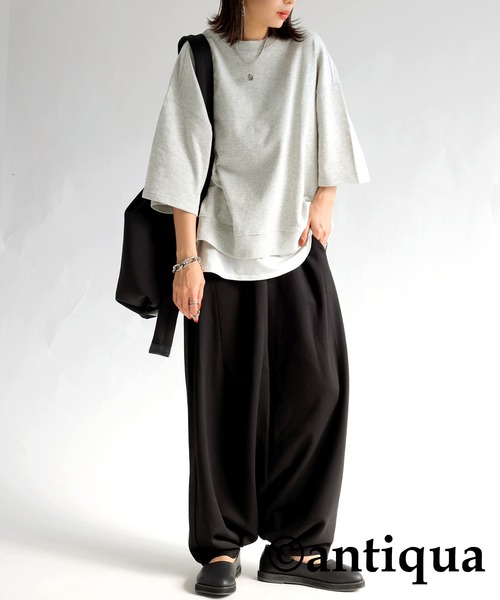 antiqua パンツ サルエルパンツ レディース : ZOZOTOWN Yahoo!店