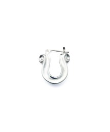CRIMIE ホースシューピアス シルバー925&K18 CRIMIE（クライミー） ピアス LETTER RIBBON HORSE SHOE SILVER PIERCE