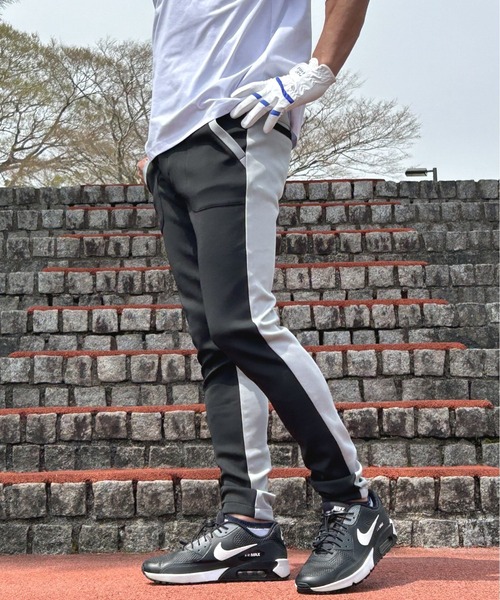 COMONGOLF スウェットパンツ ジャージ ポンチ ジャージ素材