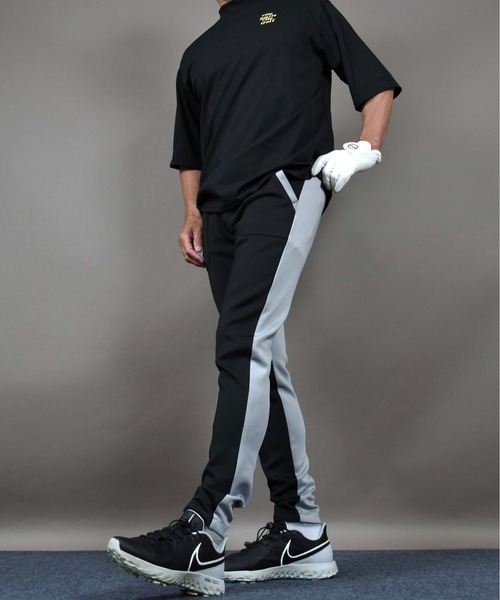 COMONGOLF スウェットパンツ ジャージ ポンチ ジャージ素材