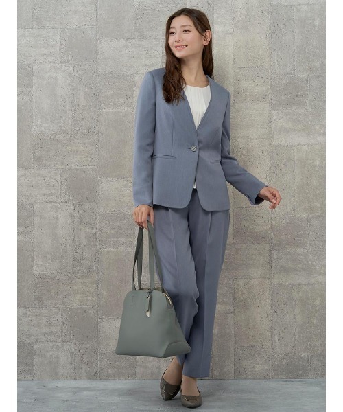 Perfect Suit FActory ブラウス シャツ 後ろバルーン フロント