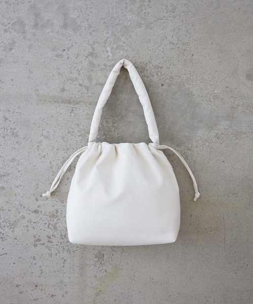 EFOLE トートバッグ Ptted draw strings tote bag / パデット