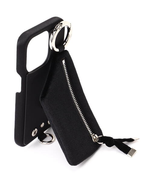 エジューiPhone14 / black dress NYLON 新品未使用 エジューiPhone14 / black dress NYLON 新品未使用 ajew スマホケース