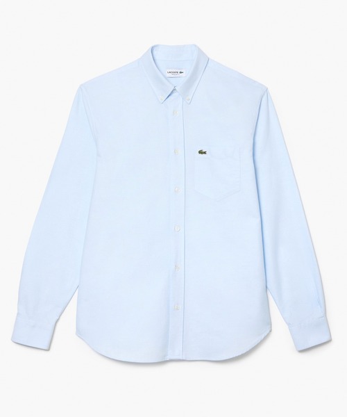 LACOSTE シャツ オックスフォードボタンダウンシャツ メンズ