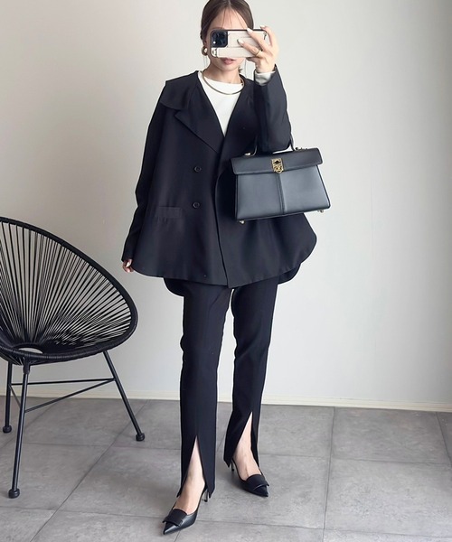 Bonjour Sagan（ボンジュールサガン） コート アウター セーラーカラー