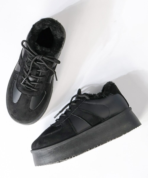 Dedes（デデス） ブーツ 軽量厚底 ユニセックス ムートンブーツ メンズ