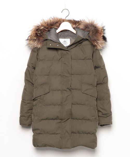 Pyrenex」 PYRENEX ダウンジャケット オリーブ サイズS ダウン