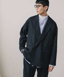 ジャケット テーラードジャケット MR.OLIVE/ミスターオリーブ RETORO POLYESTER TWILL DOUBLE BIG SILHOU｜ZOZOTOWN Yahoo!店