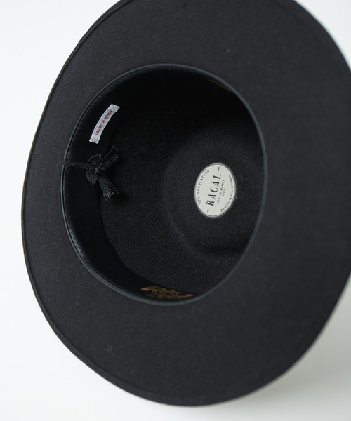 RACAL 帽子 ハット Fur Wool Fedora Hat / ファーウールフェドラハット 