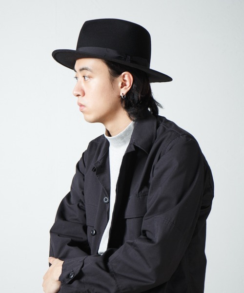 RRL “Fedora Hat” USA製 フェドラハット 中折れ ハット 帽子 RACAL 帽子 ハット Fur Wool Fedora Hat / ファーウールフェドラ