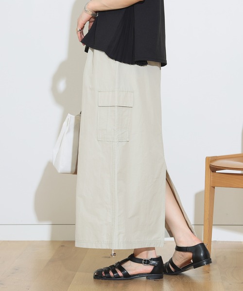 BEAMS HEART スカート カーゴ タイトスカート : ZOZOTOWN Yahoo