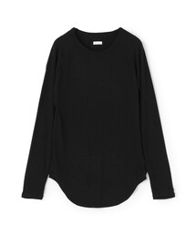 ディズニープリンセスのベビーグッズも大集合 GALERIE クルーネック レーヨンカシミヤジャージー tシャツ VIE トップス