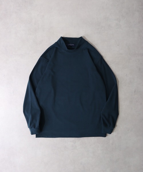 URBAN SQUARE tシャツ ピーチ起毛ハイネックカットソー メンズ