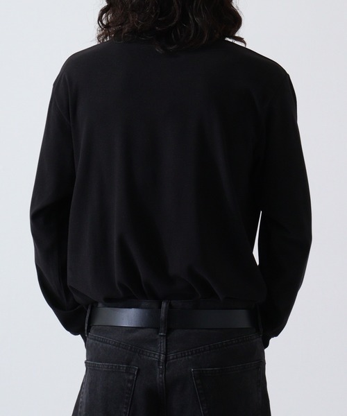 URBAN SQUARE tシャツ ピーチ起毛ハイネックカットソー メンズ
