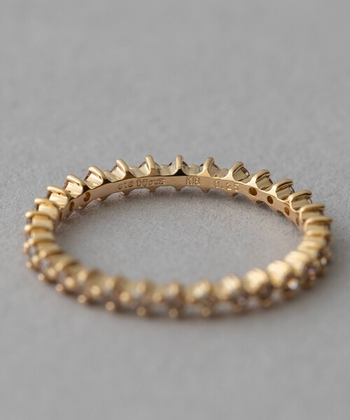 ete ピンキーリング　10k ブラウンダイヤ trim_fce_item65152de389a86.jpg