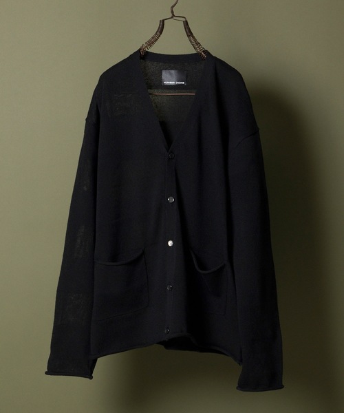 L 新品 Re: NUMBER (N)INE カーディガン ニット セーター Re: NUMBER (N)INE カーディガン ニット セーター Lサイズ RE：NUMBER