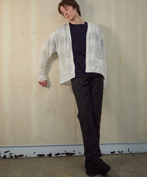 NUMBER (N)INE（ナンバーナイン） カーディガン SEE THROUGH STRIPED