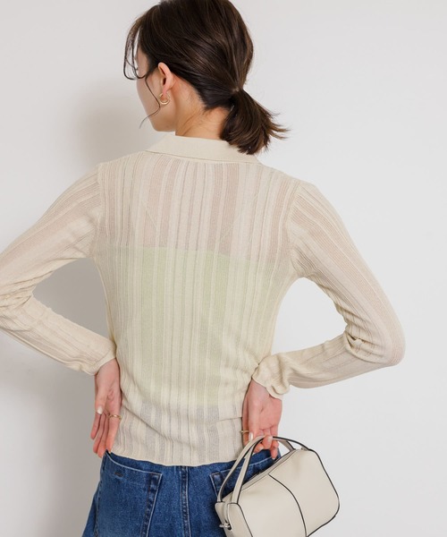 「SENSE OF PLACE by URBAN RESEARCH」 ニットカーディガン ONE アイボリー レディース SENSE OF PLACE by URBAN RESEARCH ニット セーター ランダム