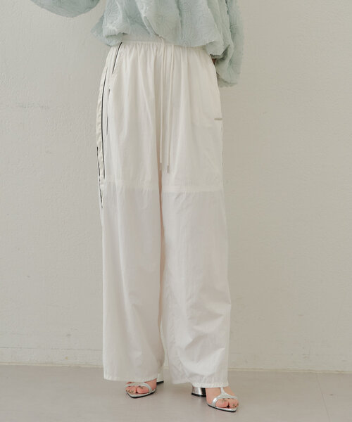Chico（チコ） パンツ ワイドラインシャカパンツ レディース