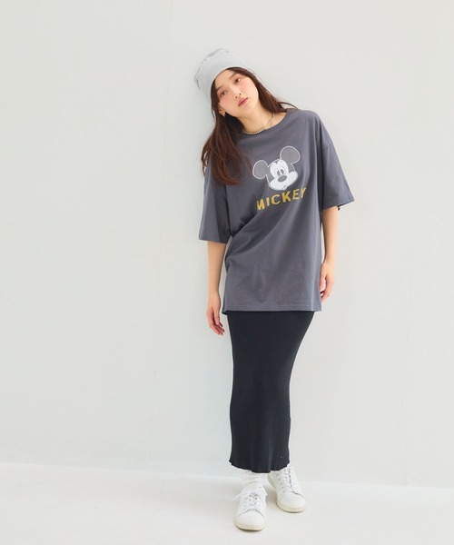 Disney tシャツ Tシャツ 「Disney/ディズニー」ミッキープリント