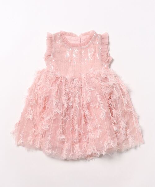 キッズ ノースリーブワンピース み様 ami amie ワンピース 切替ノースリーブワンピース キッズ 子供服