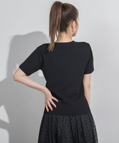 VICKY ニット セーター 「接触冷感/遮熱機能」サラサラTシャツ