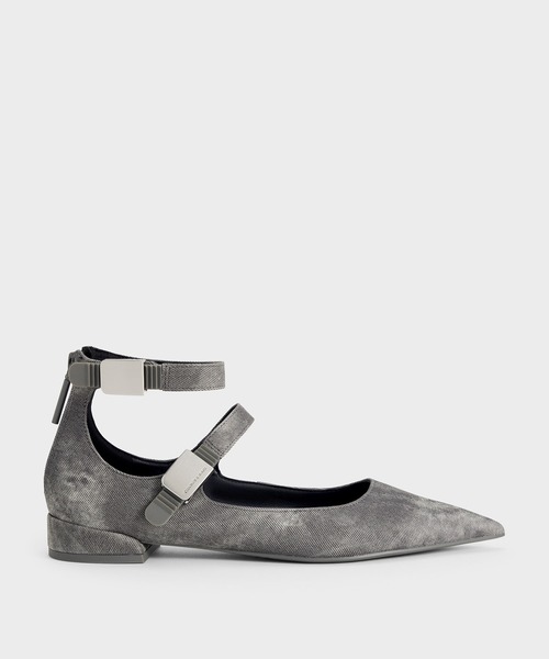 CHARLES ＆ KEITH パンプス Robbie ロビー ポインテッドトゥ