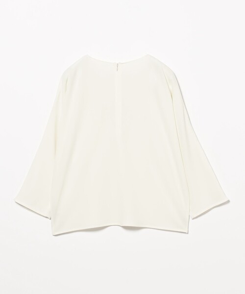 「Demi-Luxe BEAMS」 長袖ブラウス ONE SIZE ホワイト レディース Demi-Luxe BEAMS ブラウス シャツ LEE × / ブラウスライクTOP .M
