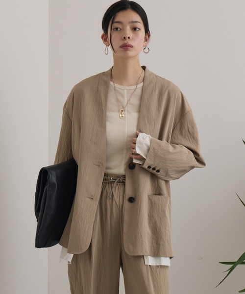 590.正絹振袖、たまご色、155ぐらい｜着物・浴衣 