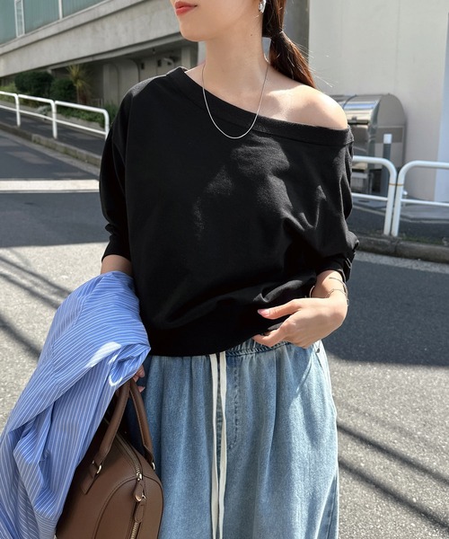 andme（アンドミー） トレーナー スウェット 「新色追加」ボリューム袖
