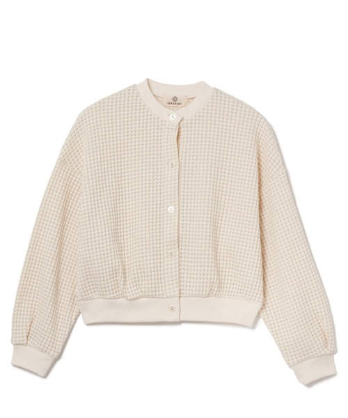 SEAGREEN カーディガン SEAGREEN(シーグリーン) BIG WAFFLE
