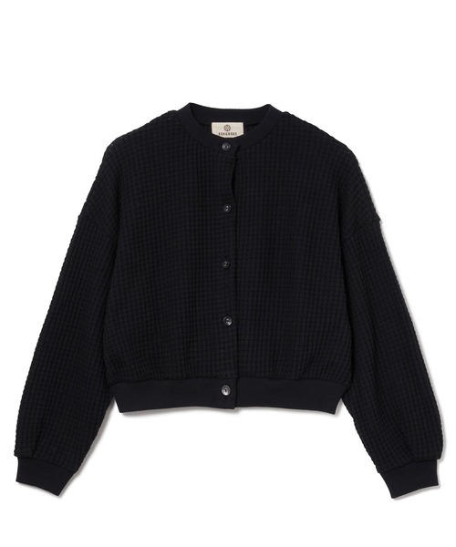カーディガン SEAGREEN(シーグリーン) BIG WAFFLE CARDIGAN レディース