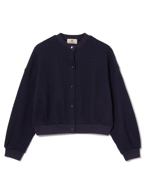 SEAGREEN カーディガン SEAGREEN(シーグリーン) BIG WAFFLE