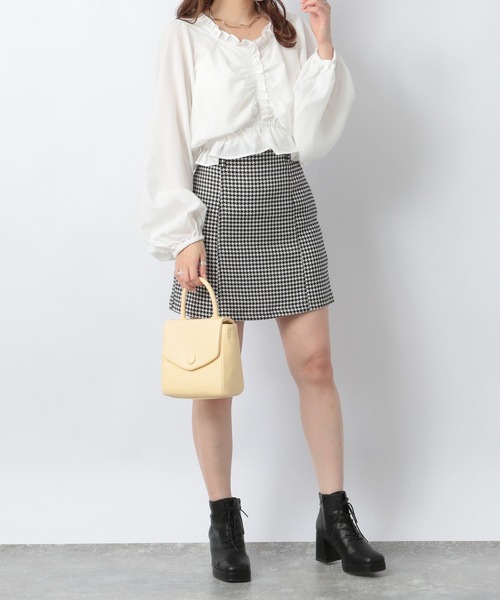「HER.」 長袖ブラウス フリー ブラック レディース Heather 「Heather」 長袖ブラウス FREE ブラック レディース