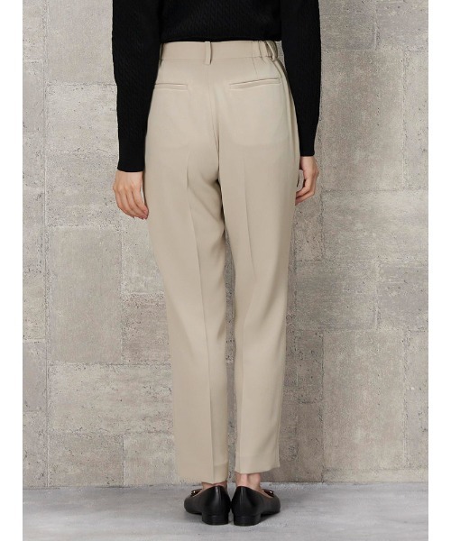 Perfect Suit FActory スラックス パンツ サテンジョーゼット