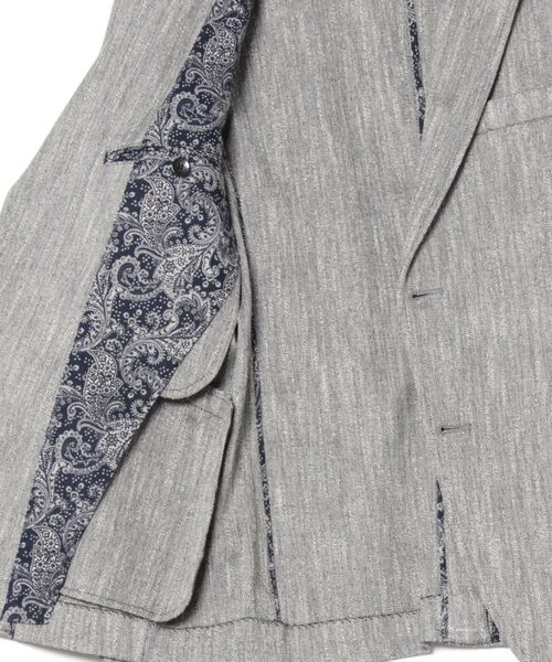 MEN'S BIGI（メンズビギ） ジャケット テーラードジャケット リネン調